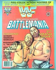 WWF Battlemania #2 ~ VALIANT 1991 ~ BUSHWACKERS Ultimate Warrior FN picture