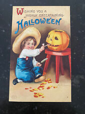 Antique Halloween Post Card Ellen Clapsaddle  picture