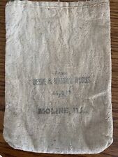 Vintage Cloth John Deere and Mansur Works Parts Bag 7