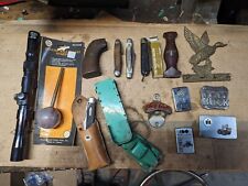 Vintage Junk Drawer Lot Collectibles  Knives Lighters  picture