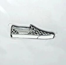Vans Off The Wall Enamel Pin Checkered Checkerboard Classic SlipOn Shoes New picture