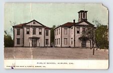 Postcard California Auburn CA Public School 1910s Unposted Divided Back picture