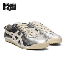 [NEW] Onitsuka Tiger MEXICO 66 Classic Silver Unisex Shoes THL7C2-9399 Sneakers picture