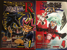 Yu-Gi-Oh R Volume 1 And GX Volume 4 MANGA lot Rare OUT OF PRINT picture