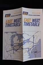 PENN CENTRAL EAST WEST  TIMETABLE JUNE 29, 1969 picture