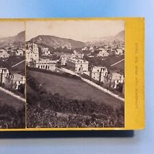 Ilfracombe Stereoview 3D C1870 Real Photo Town From Torrs Archibald Coke Devon picture
