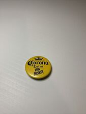 Corona Extra Viva Mexico Beer Advertising Pin-Back/Buttons Yellow Barton picture