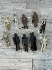 Vintage 77’ GMFGI Star Wars Lot of 10 Figures Luke Leia Chewbacca Vader C-3PO picture