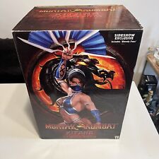 SIDESHOW MORTAL KOMBAT KITANA 1/4 SCALE STATUE EXCLUSIVE #2 LOW SERIAL picture