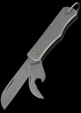 Marbles G.I. Jack Folder Pocket Knife Steel Blades Satin Finish Stainless Handle picture