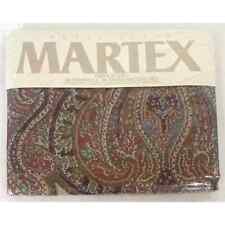 Vintage Perry Ellis Martex Twin Flat Sheet Paisley Shawl New In Package picture