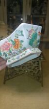 Beautiful  Asian Porcelain  Footed Planter Vase picture