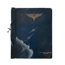 Vintage WWII USAF A.A.F. Advanced Flying School Photograph Scrapbook picture