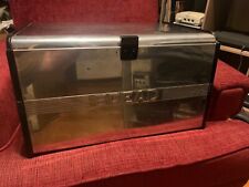 Antique 1950s Kromex Breadbox Art Deco Style 2 Tier Shelf Please Read Details  picture