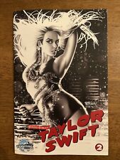 Female Force: Taylor Swift #2 Bill McKay C2E2 B&W Trade Variant Cover LTD 500 picture