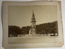 1900’s Cabinet Card Hague-Netherlands, National Monument & Beach Scene picture