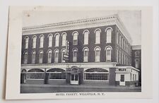 Wellsville NY-New York, Hotel Fassett Advertising, Antique, Vintage Postcard picture