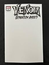 VENOM: SEPARATION ANXIETY #1 MARVEL 2024 BLANK COVER VARIANT On Hand picture