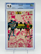 Batman #200 CGC 9.0 White Pages DC Comics 1968 picture