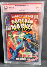 Marvel Super Heroes 13 - CBCS 4.0 - Roy Thomas Sig - 1st Carol Danvers - Not CGC picture