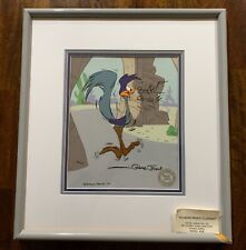 Chuck Jones Limited Edition Animated Cel Road Runner Classic Looney Tunes Signed picture