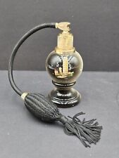 Vintage Glass Perfume Bottle With Atomizer And Pump  Leaning Tower Of Pisa 5