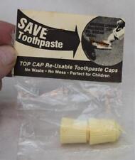 Vintage 2 Pack Toothpaste Top Cap NIP New In Package picture