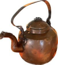 1800's Rare hand crafted copper kettle by AF Buglundi, Goteborg Sweden. picture