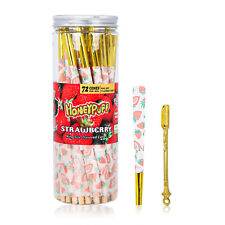 HONEYPUFF Pre Rolled Cones | 72 Pack | Fruit Flavored Pre Rolls & Gold Accessory picture