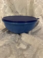 Tupperware Fix N Mix Bowl 26 Cup Huge Classic Mixing Bread In Blue picture