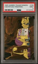 1985 Hasbro Transformers #168 Constructicons Transformed PSA 9 picture