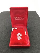 Waterford Crystal Christmas Ornament Used - Good Condition picture