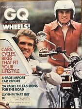 March 1975 GQ GENTLEMANS QUARTERLY Cars, Cycles, Bikes, Imported Cars Report picture