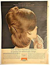 Vintage 1963 Print Ad Technique Color Conditioner Full Page BONUS Ad Bisquick picture