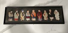 Immortals Of Eternity Vintage Chinese Mythology Framed Art Silk Dolls picture