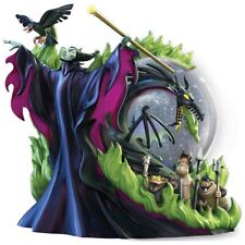 Disney's SO MANY CURSES Maleficent Glow-In-The-Dark Musical Glitter Globe picture