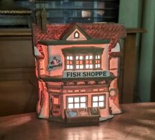 Dept 56 Dickens Village Series The Mermaid Fish Shoppe in box Retired 5926-9 picture