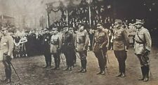 1919 Vintage Illustration General John J. Pershing & Allied Military Leaders picture