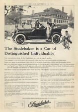 A Car of Distinguished Individuality: Studebaker Touring Car ad 1914 picture