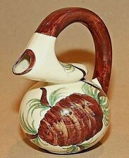 Clinchfield Artware Small Oil Jug Hand Painted Vintage Ceramic Pottery Erwin TN  picture