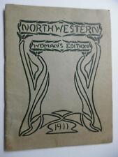 1911 Northwestern University Woman's Edition Student Magazine Evanston Antique  picture