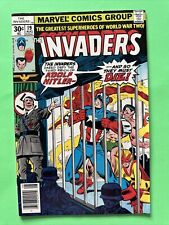 The Invaders #19 Nazi Hitler Cover Marvel Comics 1975 picture