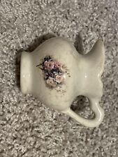 Vintage Floral Pattern Creamer Made In USA picture