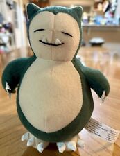 Vintage 1999 Pokemon Snorlax 7” Plush Toy Nintendo Play by Play  T5 picture