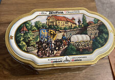 Vintage  Gottfried Wicklein Nuremberg Spice Cake Tin, Made in Germany picture