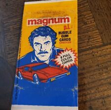 Magnum P.i.. Tom Selleck Donruss Trading. And Wrapper 1983 picture