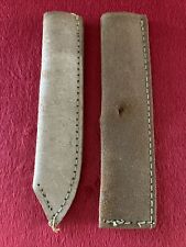 WW1 WWI US Army Leather Utensil Sheath Set for Fork Knife M1910 Haversack picture