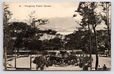 c1910s Public Garden M. Sternberg Hong Kong China Antique Postcard picture