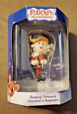 2003 Enesco Rudolph The Red Nosed Reindeer Hermie The ELF Dentist Ornament NEW picture