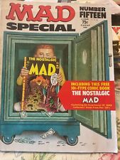MAD MAGAZINE SPECIAL  #15 1975 WITH ATTACHED *BONUS* NOSTALGIC MAD COMIC F/VF picture